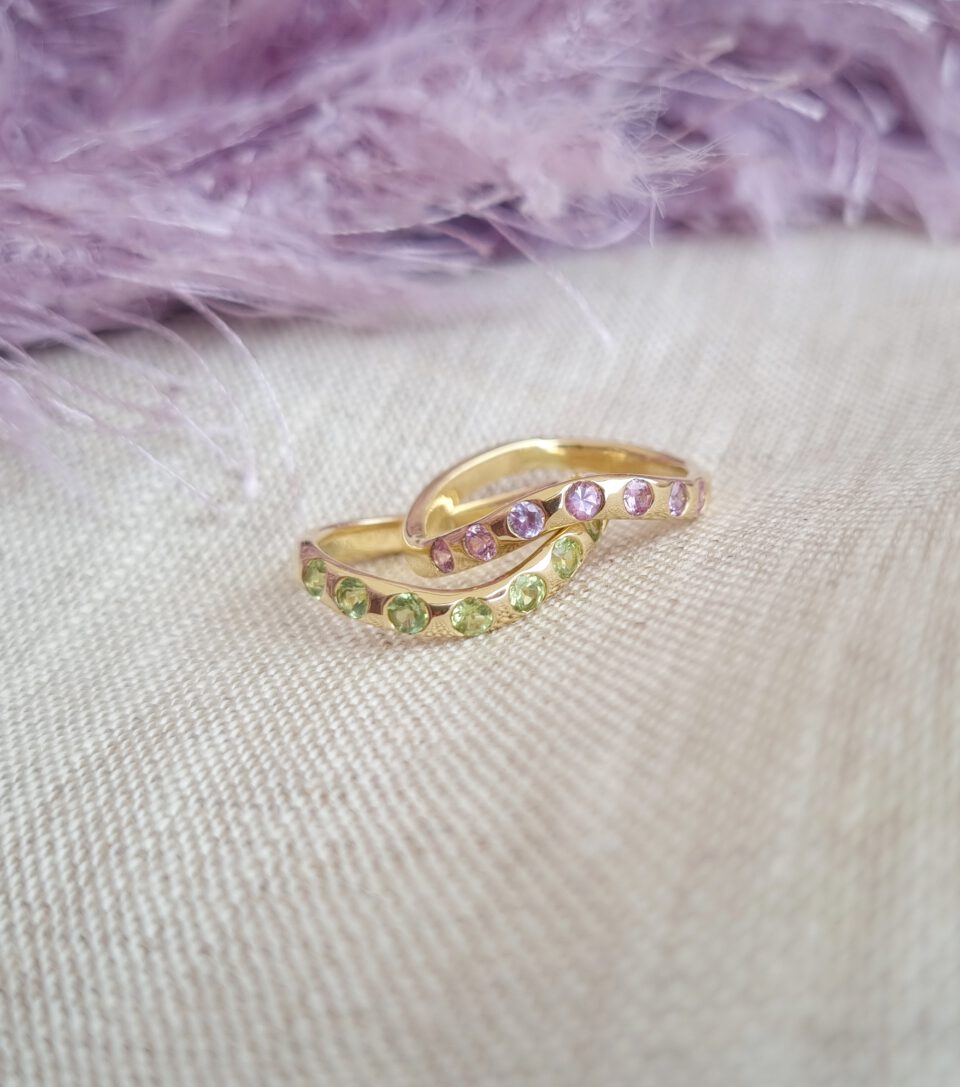 Dune ring peridot