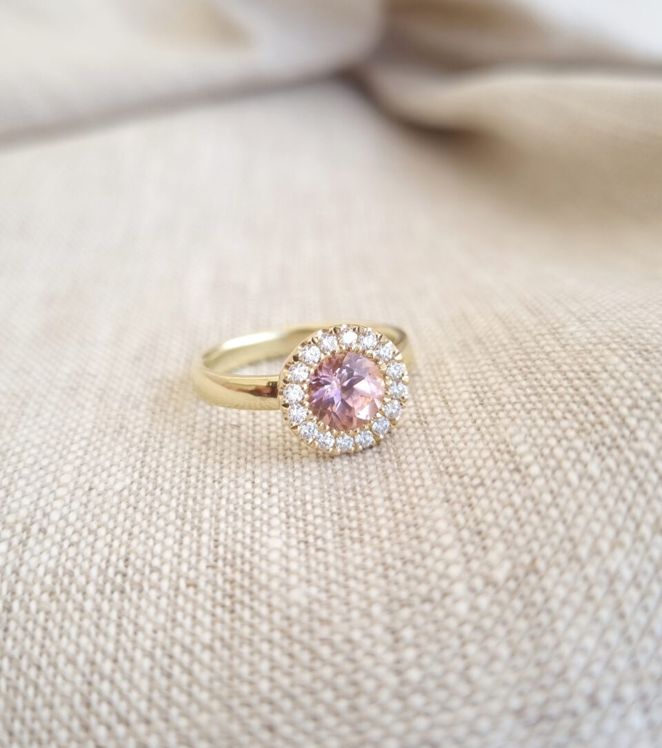 Helo ring toermalijn